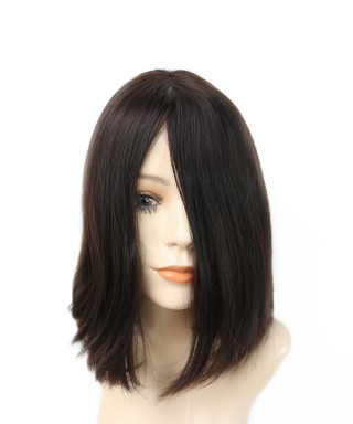 Invisilace Kosher Sheitel Wig Russian Virgin Hair Straight 150% Density