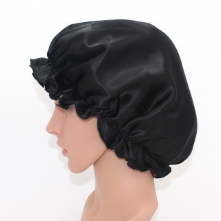 Silk Nightcap Hair Styling Pure Silk Sleeping Hat Woman Beanie Fashion 