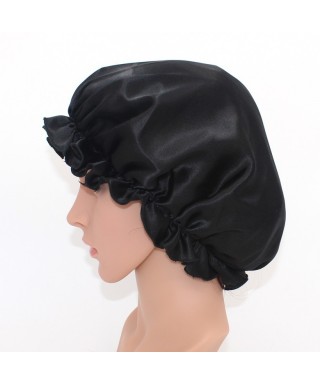 Silk Nightcap Hair Styling Pure Silk Sleeping Hat Woman Beanie Fashion 