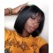 Invisilace Bob 360 Lace Front Wigs with Bangs Straight 150% Density