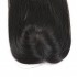 Invisilace Clip In Toupee Hair pieces For Women Straight 2.5"X4" Human Virgin Hair Topper