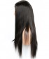 Invisilace Full Lace Human Hair Wigs Straight 150% Density For Women