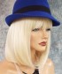 Invisilace 613 Blonde Bob Wig with Bangs Lace Front Human Hair Wigs 150% Density