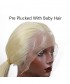 Invisilace 13x6 Bob 613 Blonde Lace Front Human Hair Wigs 150% Density