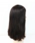 Invisilace Kosher Jewish Wig Human Hair Straight Silk Top Wigs 150% Density