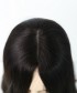 Invisilace Kosher Jewish Wig Human Hair Straight Silk Top Wigs 150% Density