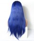 Invisilace Blue Wig 13x6 Lace Front Wigs Human Hair Straight 150% Density 