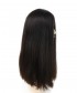 Invisilace Human Hair Jewish Wigs Straight Long Kosher Sheitel Wig 150% Density