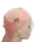 Light Pink Full Lace Human Hair Wigs 130% Density 14 Inch