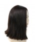 Invisilace Straight Human Hair Jewish Wig 150% Density Silk Top Wigs