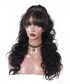 Invisilace 13x6 Lace Front Human Hair Wigs with Bangs Body Wave 150% Density