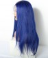 Invisilace Blue Wig 13x6 Lace Front Wigs Human Hair Straight 150% Density 