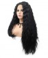 Invisilace Synthetic Lace Front Wigs Black Natural Wavy Wig Long