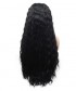 Invisilace Synthetic Lace Front Wigs Black Natural Wavy Wig Long