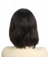 Invisilace European Human Hair Straight Jewish Wig Middle Part Bob Kosher Wig Color 4 