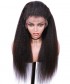 Invisilace Kinky Straight Full Lace Human Hair Wigs 150% Density 