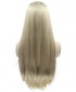 Invisilace Blonde Long Synthetic Lace Front Wigs Straight