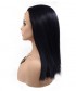 Invisilace Black Bob Wig Straight Synthetic Lace Front Wigs For Women