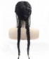 Invisilace Black Braid Synthetic Lace Front Wig