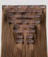 Invisilace Chestnut Brown Color Straight Clip in Human Hair Extensions 120g 7pcs/set