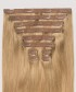 Invisilace Dirty Blonde Color Straight Clip in Human Hair Extensions 120g 7pcs/set