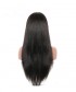 Invisilace Straight Human Hair 13x6 Lace Front Wigs with Bangs 150% Density