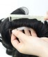 Invisilace Fine Mono Hair Replacement System for Men Black Color