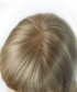 Invisilace Blonde Mono Top Half Machine Made Synthetic Wigs with Fringle