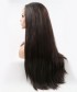 Invisilace Yaki Straight Synthetic Lace Front Wigs Brown Color
