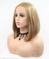 Invisilace Honey Blonde Bob Synthetic Lace Front Wigs
