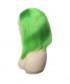 Neon Green Bob Wig Human Hair Lace Frontal Wigs 130% Density