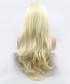 Invisilace 613 Blonde Long Straight Synthetic Lace Front Wigs For Women 