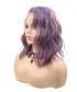 Invisilace Purple Bob Wig Synthetic Lace Front Wigs 