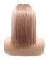 Invisilace Ombre Pink Bob Synthetic Lace Front Wigs